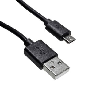 Καλώδιο σύνδεσης Jasper Candy USB σε Micro USB Μαύρο 0.2m