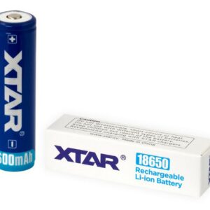 Επαναφορτιζόμενη Μπαταρία Βιομηχανικού Τύπου, Xtar 18650 Li-ion 3.7V 2600mAh 2A με Κύκλωμα Προστασίας