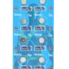 Buttoncell Vinnic L626F AG4 LR66 Τεμ. 10 με Διάτρητη Συσκευασία