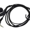 Hands Free Mono Ancus HiConnect 3.5mm με πλήκτρο απάντησης για Walkie Talkie Μαύρο Bulk