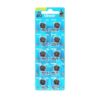 Buttoncell Vinnic LR1142F AG12 LR43 Τεμ. 10 με Διάτρητη Συσκευασία