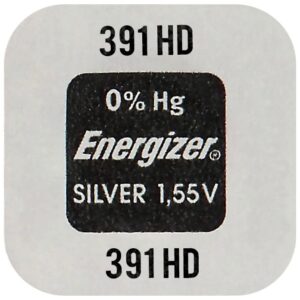 Buttoncell Energizer 391 SR1120W SR55 SR1120SW 1.55V Τεμ. 1