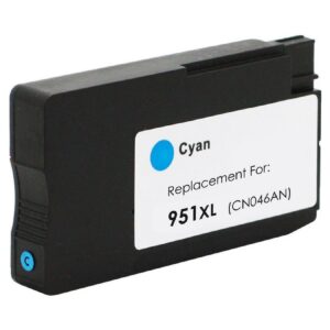 Μελάνι HP Συμβατό 951XL Σελίδες:1500 Cyan για Officejet PRO 251dw , 276dw MFP, 8100, 8600, 8610, 8620, 8630 e