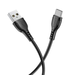 Καλώδιο Borofone BX51 Triumph USB σε USB-C 3A Μαύρο 1m