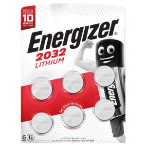 Buttoncell Lithium Energizer CR2032 Lithium 3V Τεμ. 6
