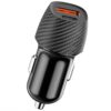 Φορτιστής Αυτοκινήτου Ancus Pulse D62 Dual USB-C PD 20W και USB QC 3.0A 18W Μαύρο