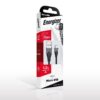 Καλώδιο Σύνδεσης Energizer Bicolor 2.4A Micro-Usb Μαύρο 1.2m