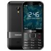 Maxcom MM334 3.2" με Bluetooth, 4G VoLTE, USB-C, Ραδιόφωνο, Κάμερα, Φακό και Μεγάλα Γράμματα Μαύρο