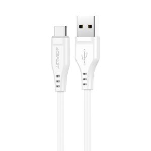 Καλώδιο Acefast C3-04 USB-A σε USB-C 3A Λευκό 1.2m