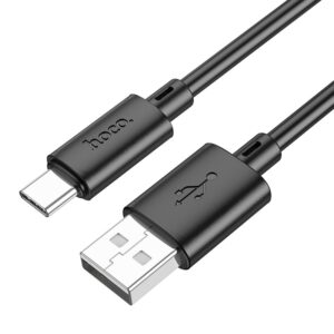 Καλώδιο Hoco X88 USB σε USB-C 3.0A Fast Charging Μαύρο 1m