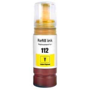 Μελάνι EPSON Συμβατό E112 C13T06C44A 70ml Σελίδες: 6000 Yellow C13T06C14A για L11160, L15150, L15160, L15180, L6460, L6490, L6550, L6570, L6580, M15140, M15180