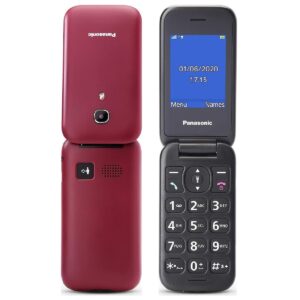 Panasonic KX-TU400EXR 2.4" με Bluetooth, Κάμερα, Μεγάλα Γράμματα και Πλήκτρο SOS Κόκκινο