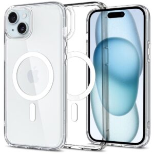 Θήκη TPU Ancus Magnetic Ring για Apple iPhone 15 Plus Διάφανη