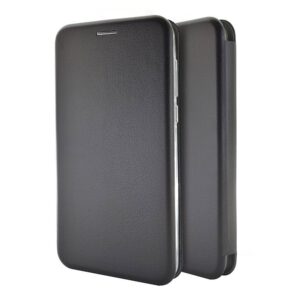 Θήκη Book Ancus Magnetic Curve για Apple iPhone 15 Pro Max TPU Μαύρη