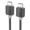 Καλώδιο Hoco US08 HDMI 2.0 σε HDMI 4K 60Hz HD 18Gbps Μαύρο 2m