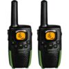 Walkie Talkie Σετ 2τεμ. με Yποδοχή Hands Free 2.5mm Εύρος Κάλυψης 7 km 3ΑΑΑ Sencor SMR 131 Μαύρο/Πράσινο