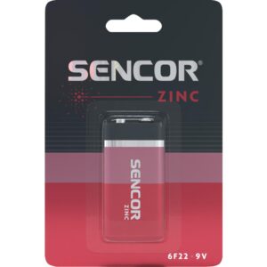 Μπαταρία Sencor SBA 6F22 Zinc-Carbon 9V