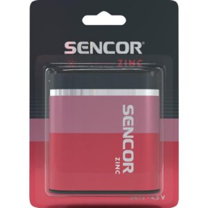 Μπαταρία Μαγγανίου Zinc Carbon Sencor  SBA 3R12 4,5V 1τμχ