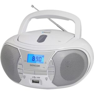 Ασύρματο ΡαδιοCD Sencor SPT 2700 WH CD/MP3/USB/BT 5.0 3W