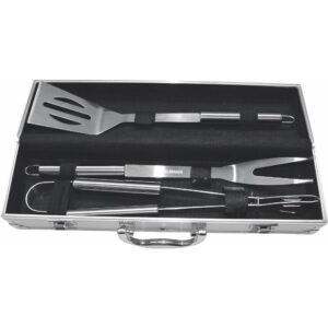 Σετ Εργαλείων Grill Fieldmann FZG 9014 3 Τεμ. σε Αλουμινένια Θήκη Μεταφοράς