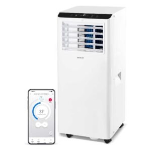Φορητό Κλιματιστικό Ψύξης Sencor SAC MT9014C 9.000 BTU/h Wi-Fi 35m² 64dBA Λευκό