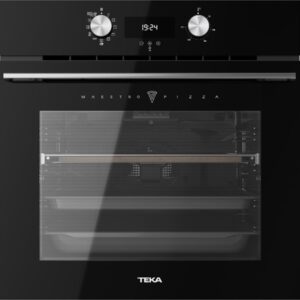 Εντοιχιζόμενος Φούρνος TEKA Πυρολιτικός με SurroundTemp 340ºC MaestroPizza 70lt 60cm HLB 8510 P Μαύρο 111000046