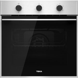Εντοιχιζόμενος Φούρνος Γκαζιού TEKA με Grill Κυκλοφορία Αέρος και Σύστημα Ασφαλείας 60lt 60cm HSB 645 E Μαύρο 111040001