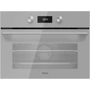 Εντοιχιζόμενος Compact Φούρνος TEKA με SurroundTemp και HydroClean 44lt 45,5x60cm HLC 8400 SM Urban Ασημί 111130005