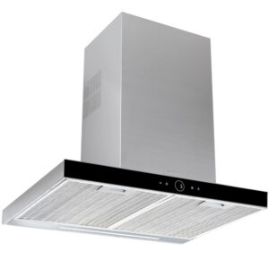 Απορροφητήρας Καμινάδα Τοίχου TEKA EcoPower 3+1 Ταχύτητες 701m3/h 60cm DLH 686 T Ασημί/Μαύρο 40487180