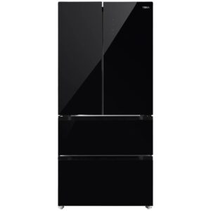 Ψυγειοκαταψύκτης Ντουλάπα French Door TEKA Inverter Full NoFrost 183x83,6x70,6cm RFD 75850 GBK Μαύρο 113430077
