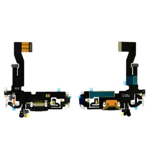 Επαφή Φόρτισης Apple iPhone 12 με Μικρόφωνο και Πλακέτα OEM Type A Μαύρο