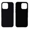 Θήκη Ancus Silicon Liquid για Apple  iPhone 16 Pro Max Μαύρο
