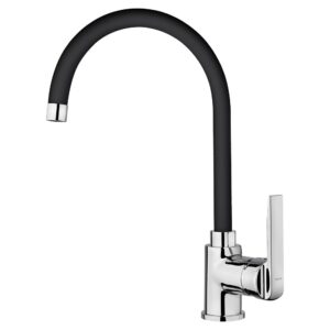Μπαταρία Νεροχύτη Inox TEKA Περιστρεφόμενη IN 995 FN 3/8”-1/2’’EASY Μαύρο 53995120FN