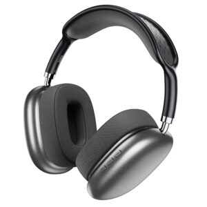 Wireless Ακουστικά Stereo Hoco ESD15 Cool Shadow V5.3 400mAh 12 'Ωρες Λειτουργίας με υποδοχή Micro SD, Μικρόφωνο  και AUX Σκούρο Γκρι