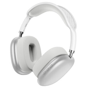 Wireless Ακουστικά Stereo Hoco ESD15 Cool Shadow V5.3 400mAh 12 'Ωρες Λειτουργίας με υποδοχή Micro SD, Μικρόφωνο  και AUX Ασημί