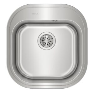 Νεροχύτης Inox TEKA 1 Γούρνα  για Ένθετη Τοποθέτηση 46.5x48.5cm STYLO 1B TOTAL 10107074