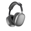 Wireless Ακουστικά Stereo Hoco ESD15 Max Shadow V5.3 400mAh με υποδοχή Micro SD, Μικρόφωνο και AUX Γκρι