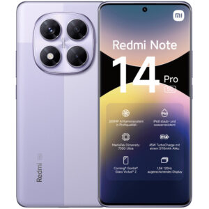 Xiaomi Redmi Note 14 Pro 5G Dual Sim 6.67" 12GB/512GB NFC IP68 Lavender Purple