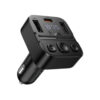 Bluetooth FM Transmitter Hoco E87 Delta 35W με 2xUSB-A και 1xUSB-C PD20W BT v5.4 Υποστηρίζει Αναπαραγωγή Μουσικής απο USB και Απάντηση Κλήσεων