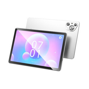 Tablet Hoco A14 Ultra-thin 11" WiFi MicroSD 3GB/64GB 5000mAh BT v5.0 Android Ασημί με Screen Protector και Book Case