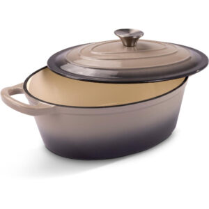 Κατσαρόλα Oval Εμαγιέ 28x11.2cm 3.5lt Lamart IRON LT1305