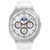 Smartwatch Samsung Galaxy Watch8 Classic L500 1.34" Super AMOLED GPS NFC IP68 με Δυνατότητα Κλήσεων White