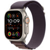 Apple Watch Ultra 2 49mm GPS eSIM NFC IP6X Titanium Case με Indigo Alpine Loop