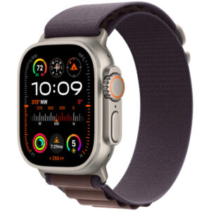 Apple Watch Ultra 2 49mm GPS eSIM NFC IP6X Titanium Case με Indigo Alpine Loop