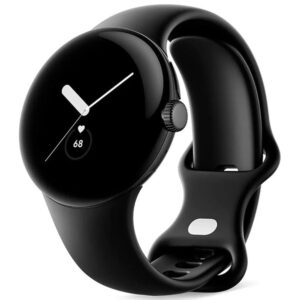 Smartwatch Google Pixel Watch 1,2 " AMOLED GPS NFC IP68 με Δυνατότητα Κλήσεων Obsidian Black
