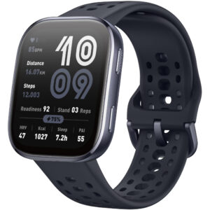 Smartwatch Amazfit Bip 6 1.97" AMOLED GPS 5 ATM με Δυνατότητα Κλήσεων Black