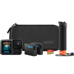 Action Camera GoPro Hero13 Bundle CHDRB-131-RW 5K 360° 2.27" Οθόνη και Wi-Fi 1900mAh 10m Υποβρύχια Black & Accessory Bundle