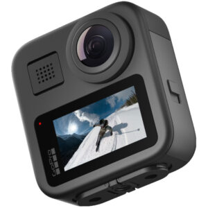 Action Camera GoPro Max 360 CHDHZ-203-RW 5K 360° 2" Οθόνη και Wi-Fi 1600mAh 5m Υποβρύχια Black