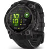 Garmin Instinct 3 Solar 50mm GPS NFC 10 ATM Black with Charcoal Band
