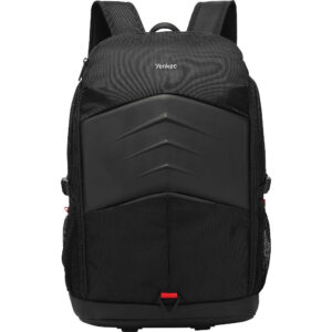 Τσάντα Yenkee YBB 1503 15.6" 22L με 2 Θήκες Αποθήκευσης και Υδροφοβική Ενισχυμένη Κατασκευή για Προστασία των Συσκευών (48x32x16 cm) Μαύρη